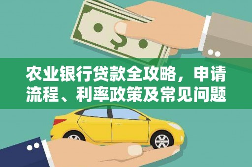 毕节农业银行贷款全攻略，申请流程、利率政策及常见问题解析