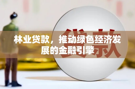 毕节林业贷款，推动绿色经济发展的金融引擎
