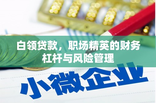 毕节白领贷款，职场精英的财务杠杆与风险管理