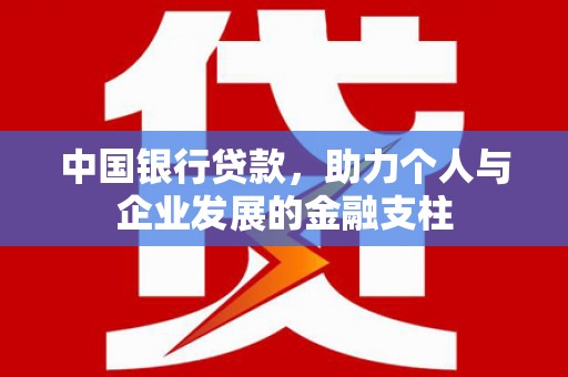毕节中国银行贷款，助力个人与企业发展的金融支柱