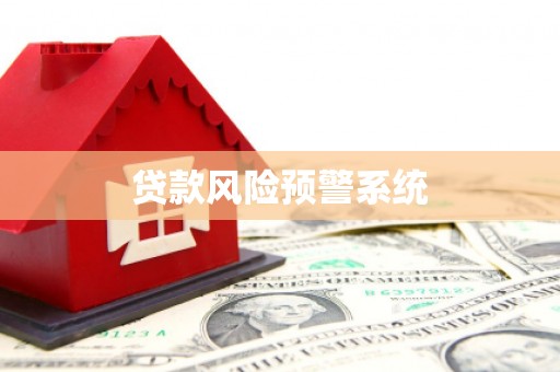 毕节贷款风险预警系统