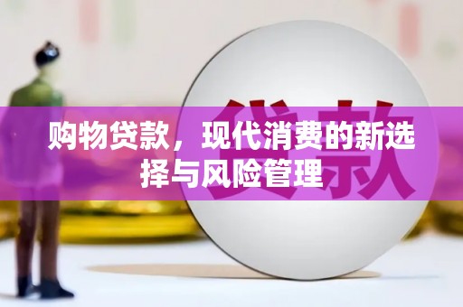毕节购物贷款，现代消费的新选择与风险管理