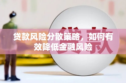 毕节贷款风险分散策略，如何有效降低金融风险