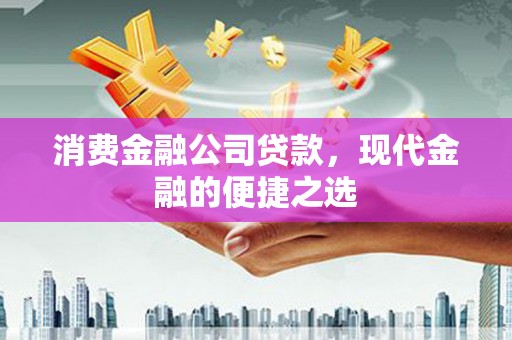 毕节消费金融公司贷款，现代金融的便捷之选