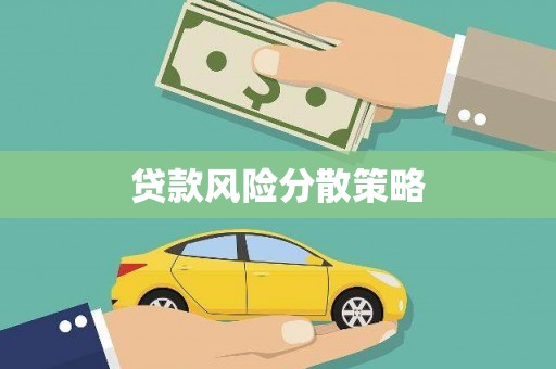 毕节贷款风险分散策略