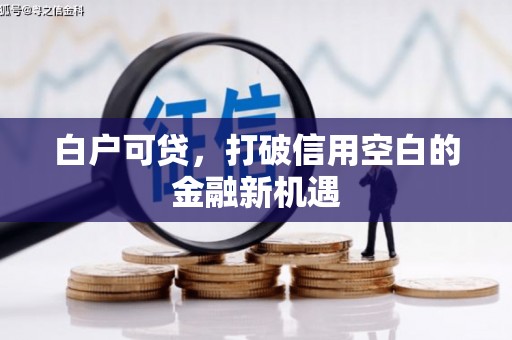 毕节白户可贷，打破信用空白的金融新机遇