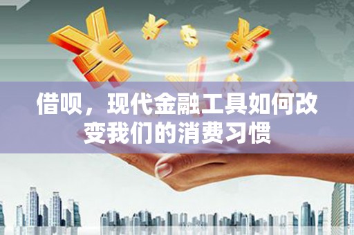 毕节借呗，现代金融工具如何改变我们的消费习惯