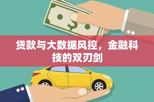 毕节贷款与大数据风控，金融科技的双刃剑