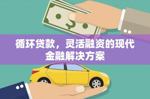 毕节循环贷款，灵活融资的现代金融解决方案