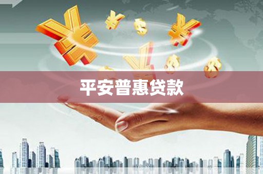 毕节平安普惠贷款