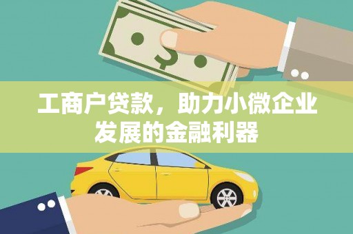 毕节工商户贷款，助力小微企业发展的金融利器