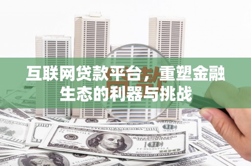 毕节互联网贷款平台，重塑金融生态的利器与挑战