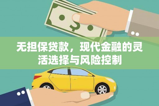 毕节无担保贷款，现代金融的灵活选择与风险控制