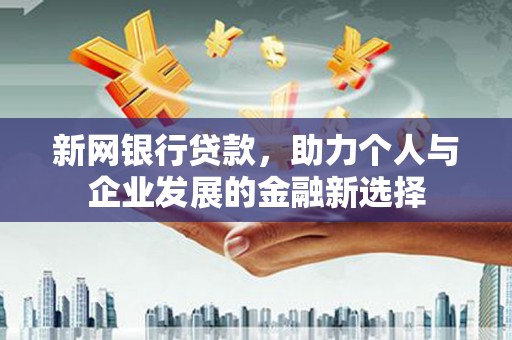 毕节新网银行贷款，助力个人与企业发展的金融新选择
