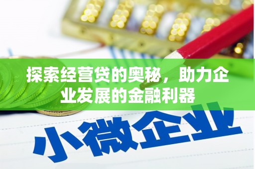 毕节探索经营贷的奥秘，助力企业发展的金融利器