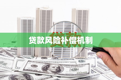 毕节贷款风险补偿机制