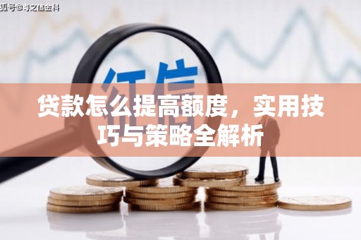 毕节贷款怎么提高额度，实用技巧与策略全解析