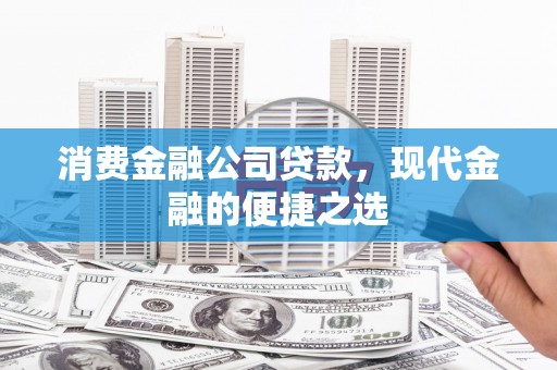 毕节消费金融公司贷款，现代金融的便捷之选