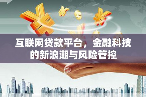毕节互联网贷款平台，金融科技的新浪潮与风险管控