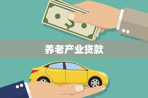 毕节养老产业贷款