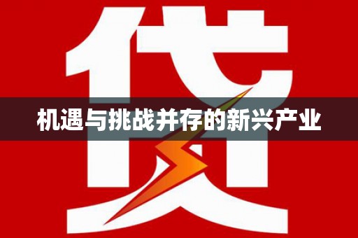毕节机遇与挑战并存的新兴产业