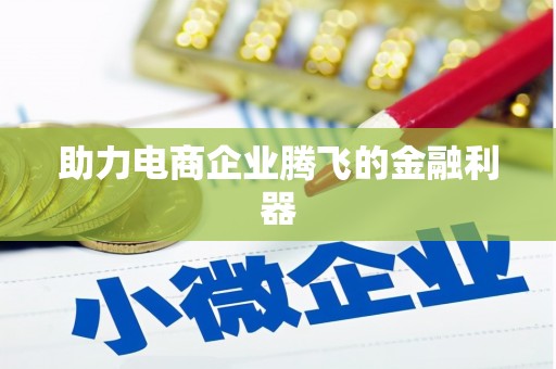 毕节助力电商企业腾飞的金融利器