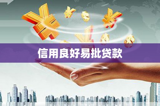 毕节信用良好易批贷款