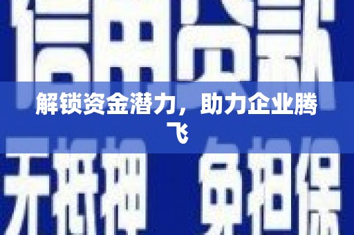 毕节解锁资金潜力，助力企业腾飞