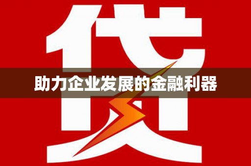 毕节助力企业发展的金融利器