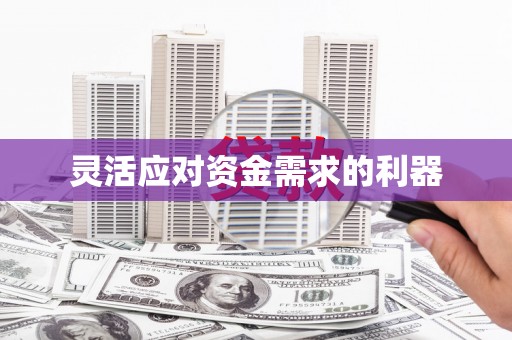 毕节灵活应对资金需求的利器