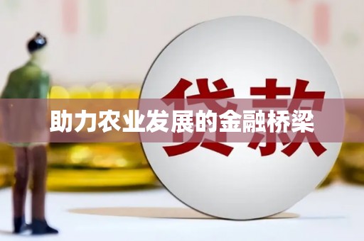 毕节助力农业发展的金融桥梁